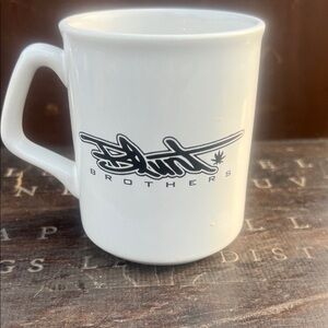 Blunt Brothers White Mug